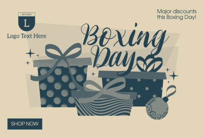 Boxing Day Presents Pinterest board cover