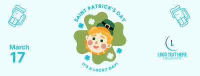Saint Patrick Lucky Day Facebook cover Image Preview