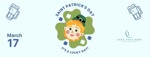 Saint Patrick Lucky Day Facebook Cover Design Image Preview