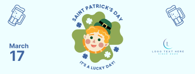 Saint Patrick Lucky Day Facebook cover Image Preview