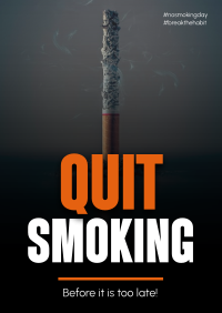 Quit Smoking Today Flyer Image Preview