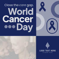 Funky World Cancer Day Instagram post Image Preview