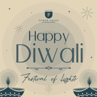 Happy Diwali Instagram Post Design