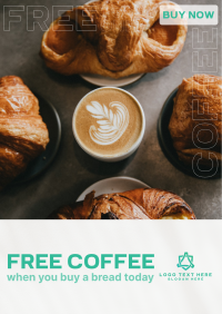 Bread and Coffee Flyer Design