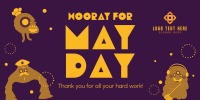 Hooray May Day Twitter post Image Preview