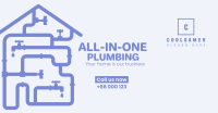 All-in-One plumbing services Facebook ad Image Preview
