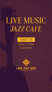 Cafe Jazz Instagram reel Image Preview