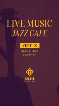 Cafe Jazz Instagram Reel Image Preview