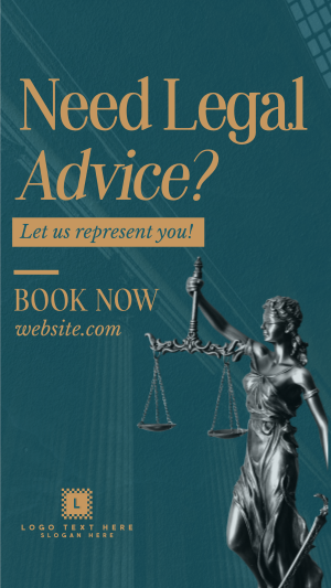 Legal Advice Facebook story Image Preview