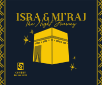 Isra and Mi'raj Facebook Post Design