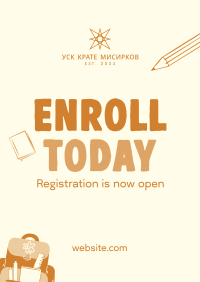 Enrollment Is Now Ongoing Flyer Image Preview