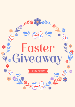 Eggstra Giveaway Flyer Image Preview