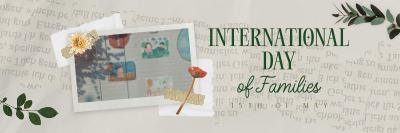 Day of Families Scrapbook Twitter header (cover) Image Preview
