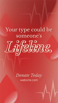 Donate Blood Campaign Instagram Story Design