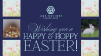 Rustic Easter Greeting Animation Design