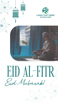 Eid Al Fitr Mubarak Instagram story Image Preview