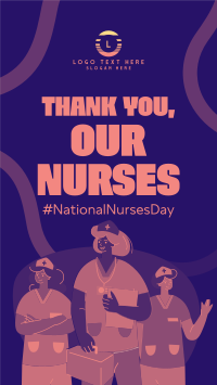 National Nurses Day YouTube Short Image Preview