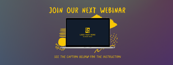 Join Our Next Webinar Facebook Cover Design Image Preview