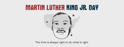 Martin Luther Tribute Facebook cover Image Preview