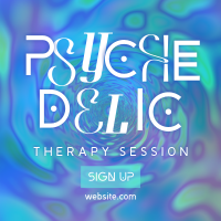 Psychedelic Therapy Session Instagram post Image Preview