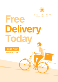 Free Delivery Flyer Image Preview
