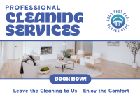 Cleaning Services Postcard Preview