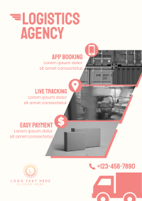 Cargo Delivery Service Flyer Image Preview