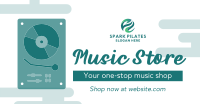 Premium Music Store Facebook Ad Design