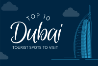 Welcome to Dubai Pinterest Cover Design