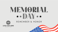 In Honor of Memorial Day Animation Preview