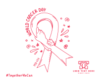 Cancer Day Drawing Facebook post Image Preview