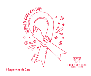 Cancer Day Drawing Facebook post Image Preview