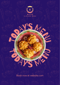 Today's Menu Poster Image Preview