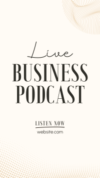 Corporate Business Podcast Instagram Reel Preview