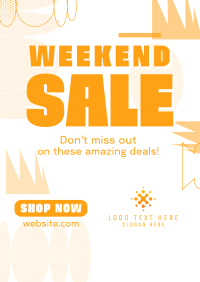 Weekend Sale Poster Image Preview