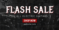 Guitar Flash Sale Facebook Ad Design