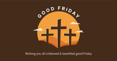 Good Friday Badge Facebook ad Image Preview