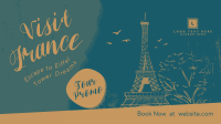Eiffel Tower Dreams Facebook event cover Image Preview
