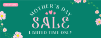 Mom's Flower Wreath Sale Facebook cover Image Preview