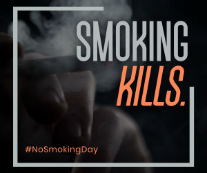 Minimalist Smoking Day Facebook post Image Preview
