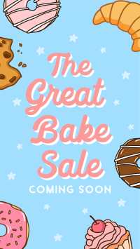 Great Bake Sale Facebook story Image Preview