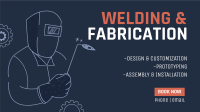 Welding & Fabrication Services Facebook Event Cover Design