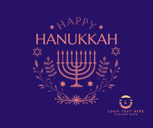 Happy Hanukkah Facebook post Image Preview