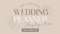 Your Wedding Planner YouTube Video Design