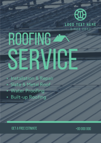 Industrial Roofing Poster Image Preview
