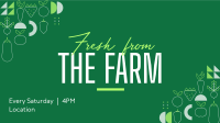 Fresh from the Farm Facebook Event Cover Design