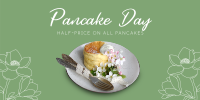 Fancy Pancake Party Twitter post Image Preview