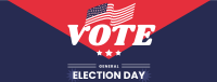 US General Election Facebook Cover Design