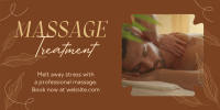 Body Massage Service Twitter post Image Preview