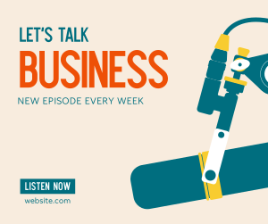 Business Talk Podcast Facebook post Image Preview